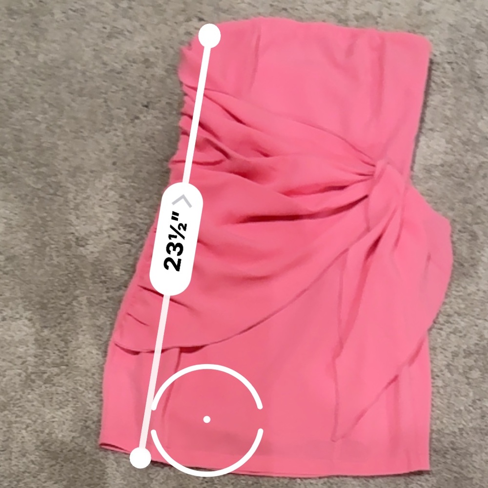 Superdown - Andria Strapless Mini Dress in Pink Sz:XS - Picture 9 of 12